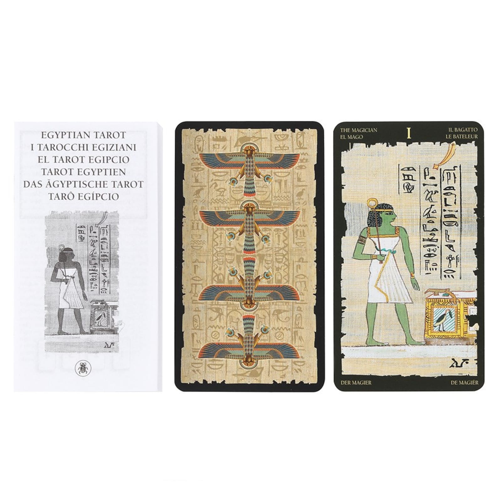 New Egyptian Tarot Cards Original Tarot Deck With Guidebook Etsy