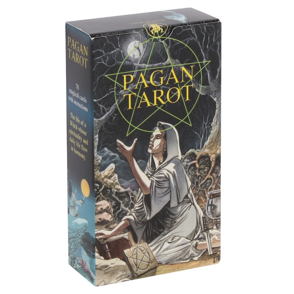 New Pagan Tarot Cards Original Tarot Deck With Guidebook | Etsy