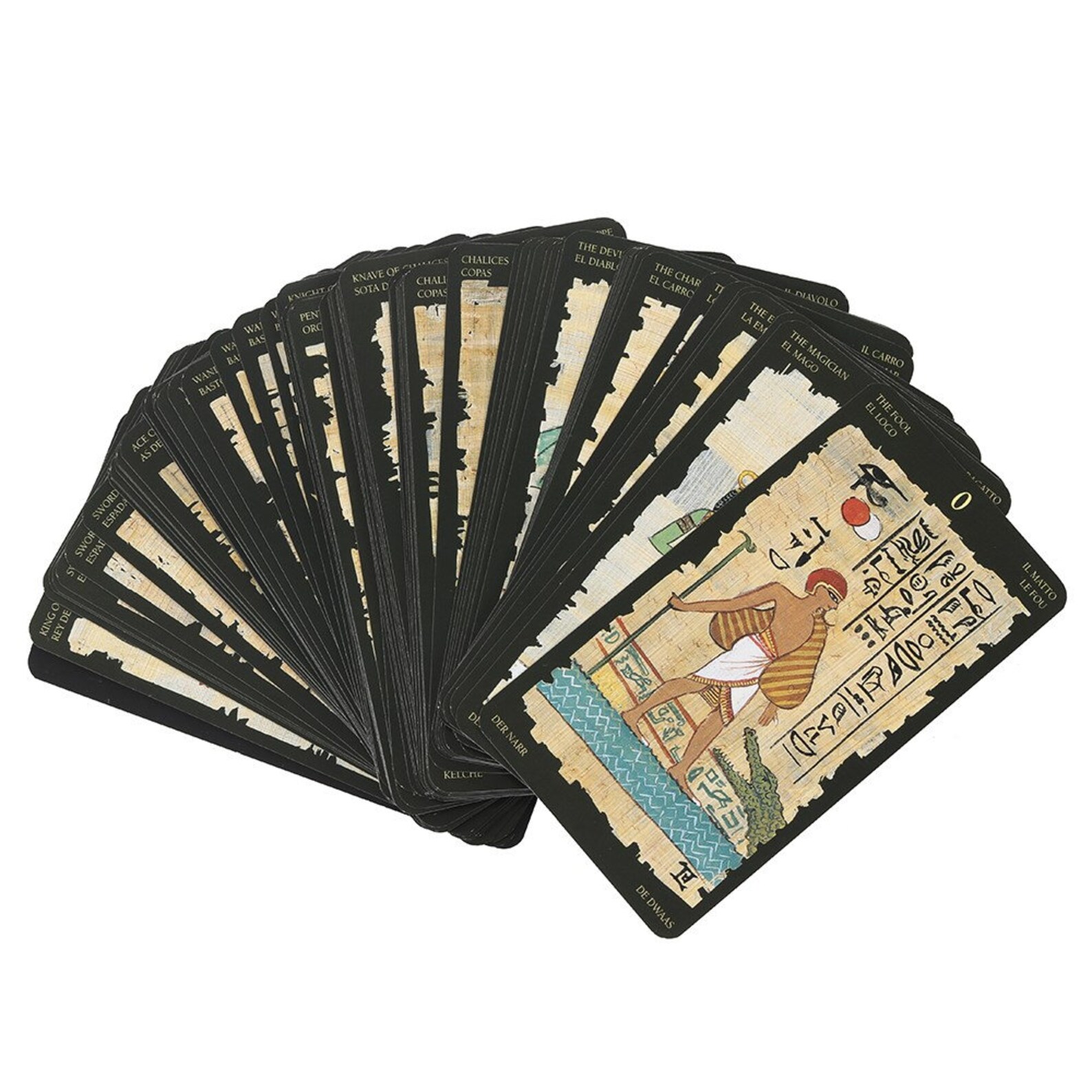 New Egyptian Tarot Cards Original Tarot Deck With Guidebook Etsy