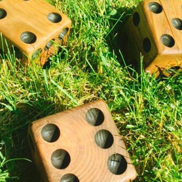 Springtime Games, Oversize Yard Game, Yardzee, Lawn Dice, Yard Yahtzee, Yard Games, Yard Dice, Giant Yahtzee, Lawn Games, Outdoor Games