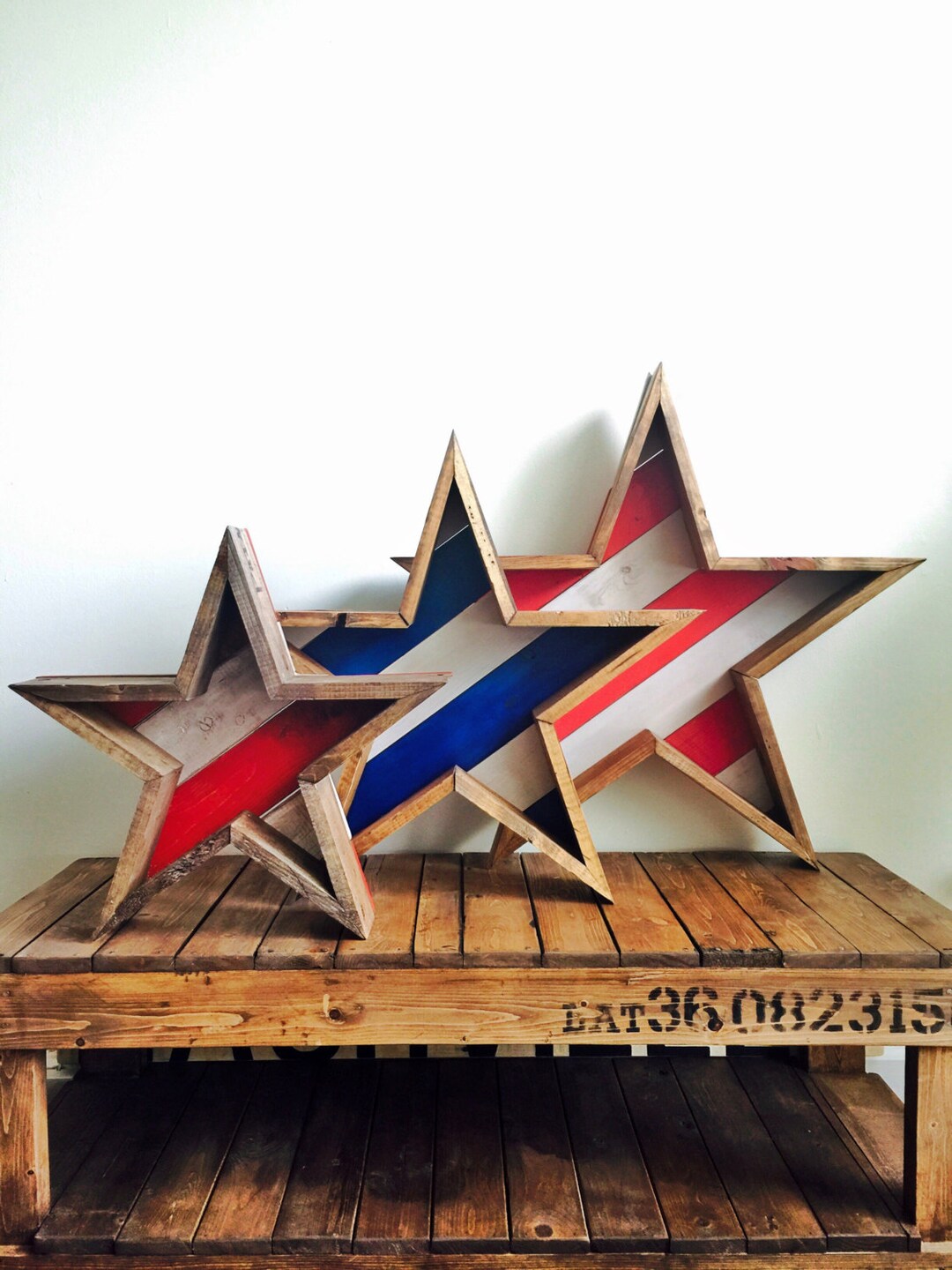 Rustic Reclaimed Wood Star, Patriotic 4th of July Decor - Etsy