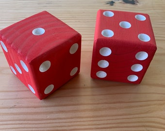 Mini Color Yardzee Dice, Family Lawn Game