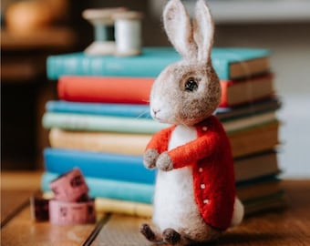 Bertie Bunny Needle Felting Craft Kit - Perfect for Improvers