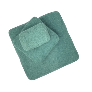 Eco-vriendelijke viltmat - Seafoam - Klein