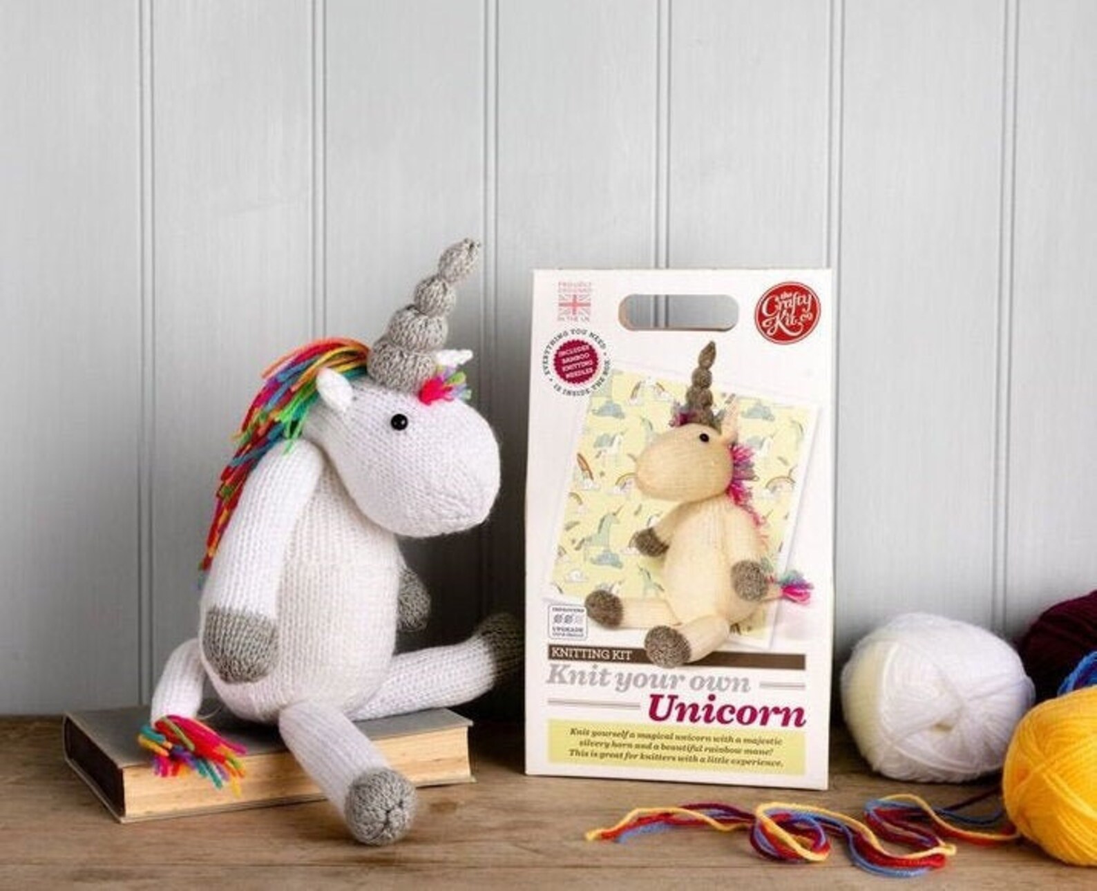 Knit your own Unicorn Kit Etsy
