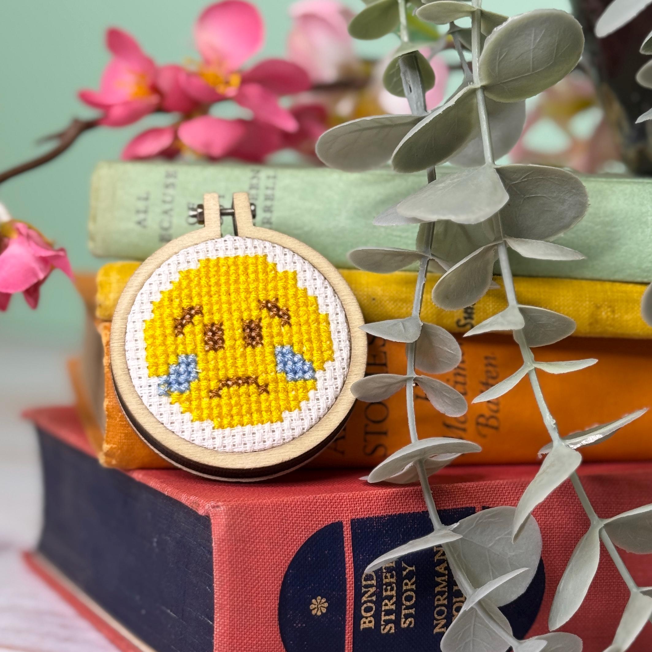 Miss You Mini Matchbox Cross Stitch Kit