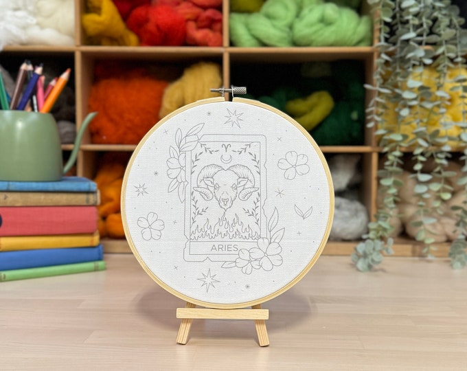 Signs of Zodiac - Aries Embroidery Kit