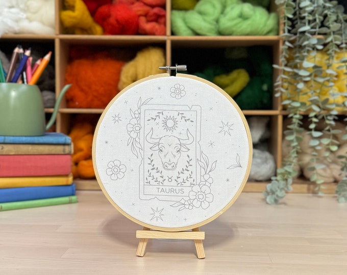 Signs of Zodiac - Taurus Embroidery Kit