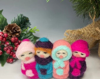 Digital Download of Advent Needle Felt Craft Kit 2022 Instructions