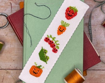 Kitchen Garden Cross Stitch Bookmark Kit