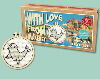 With Love from Blakeney Mini Matchbox Cross Stitch Kit