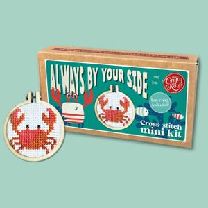 Kit de point de croix Always by Your Side Mini boîte d'allumettes