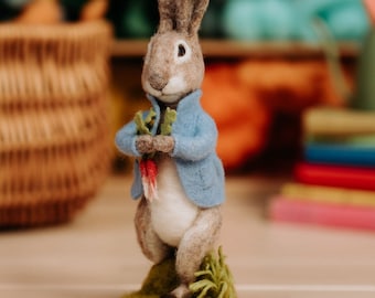 Beatrix Potter - Peter Rabbit and the Stolen Radishes Needle Felting Craft Kit