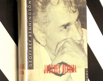 Jacques Derrida by Geoffrey Bennington (1993) first edition book