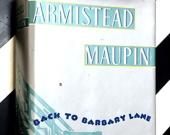 Back to Barbary Lane by Armistead Maupin (1991) first edition book