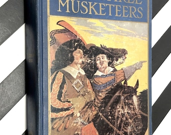 The Three Musketeers by Alexandre Dumas (1928) hardcover book