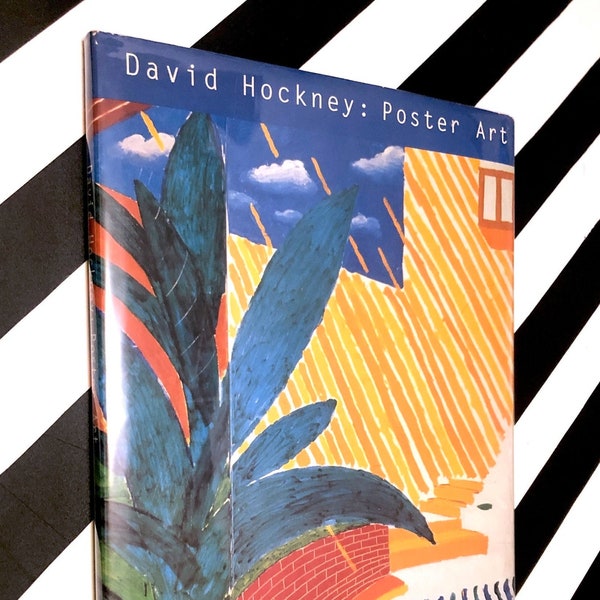 Poster Art by David Hockney (1994) first edition book