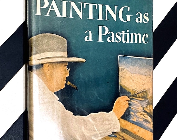 Painting as a Pastime by Winston Churchill (1950) first edition book