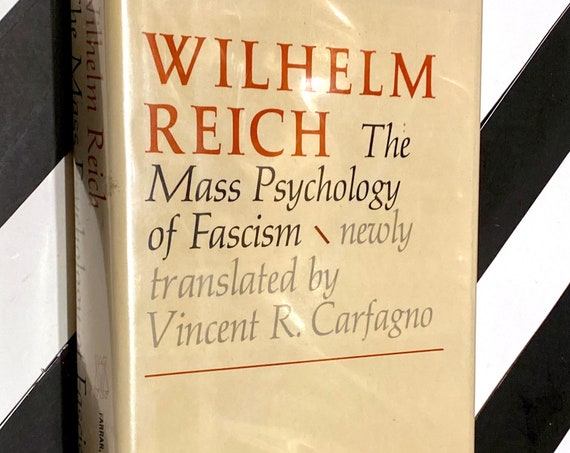 The Mass Psychology of Fascism by Wilhelm Reich (1970) hardcover book