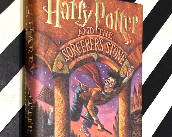 Harry Potter and the Sorcerer's Stone by J. K. Rowling (1998) hardcover book