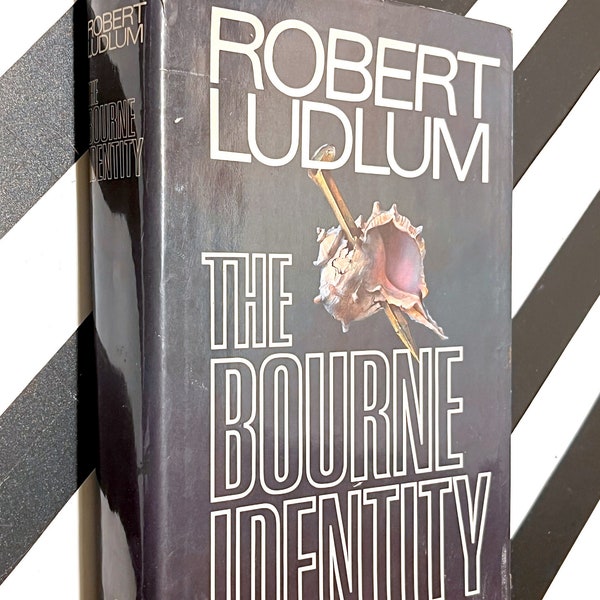 The Bourne Identity by Robert Ludlum (1980) hardcover book