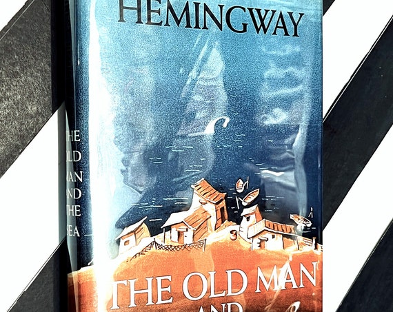 The Old Man and the Sea by Ernest Hemingway (1952) hardcover book