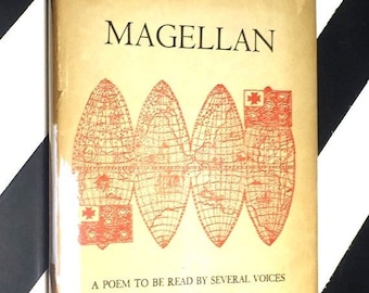Magellan: A Poem to be Read by Several Voices by Ann Stanford (1958) hardcover signed book