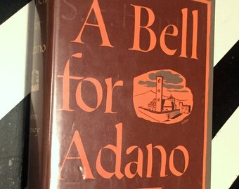 A Bell for Adano by John Hersey (1944) hardcover book