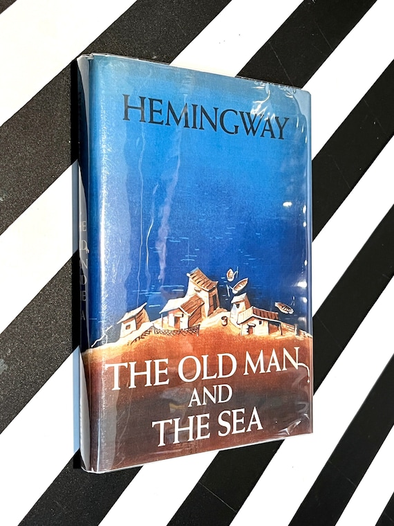 The Old Man and the Sea by Ernest Hemingway (1952) hardcover book
