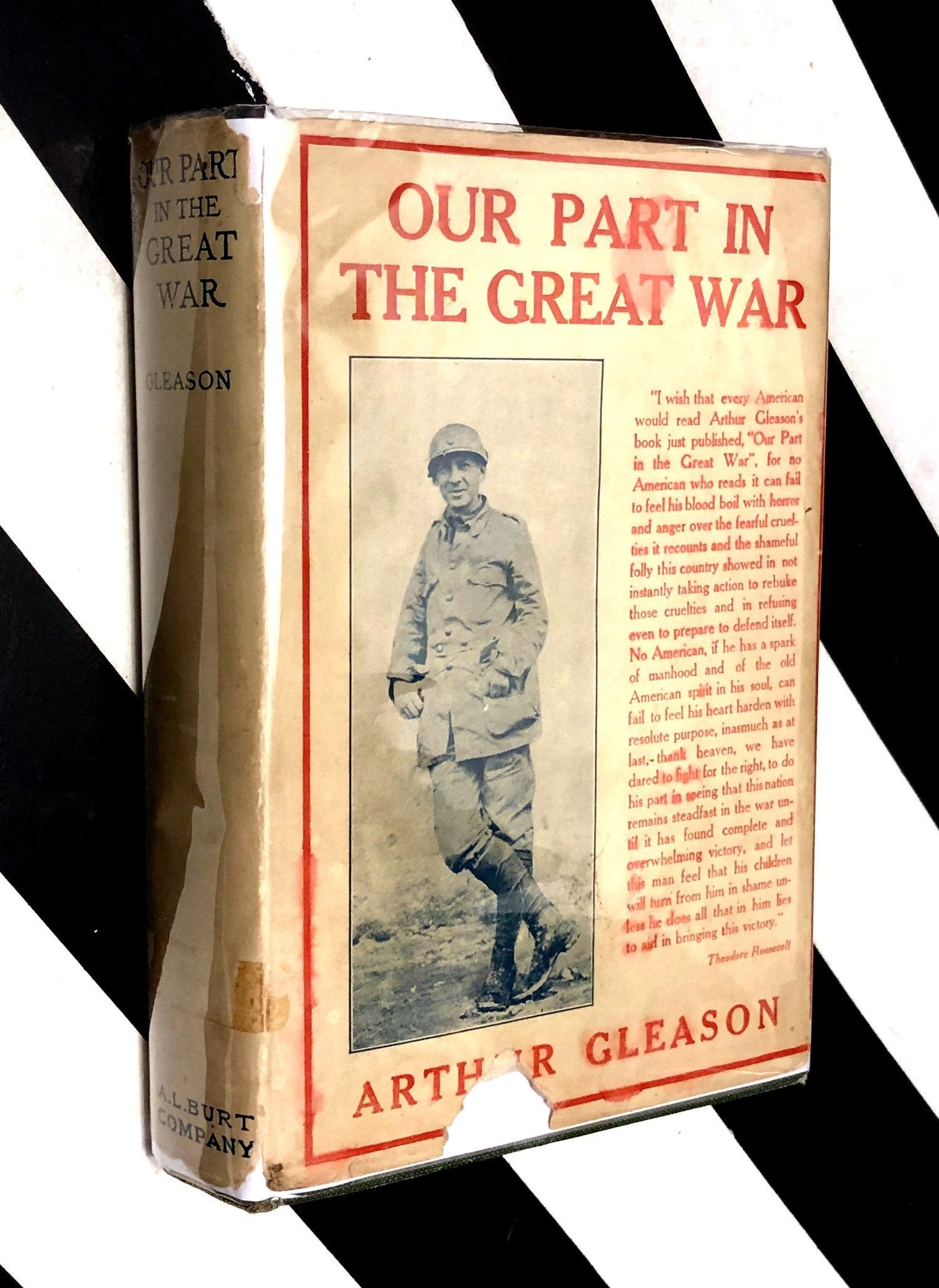 Our Part in the Great War by Arthur Gleason (1917) hardcover book