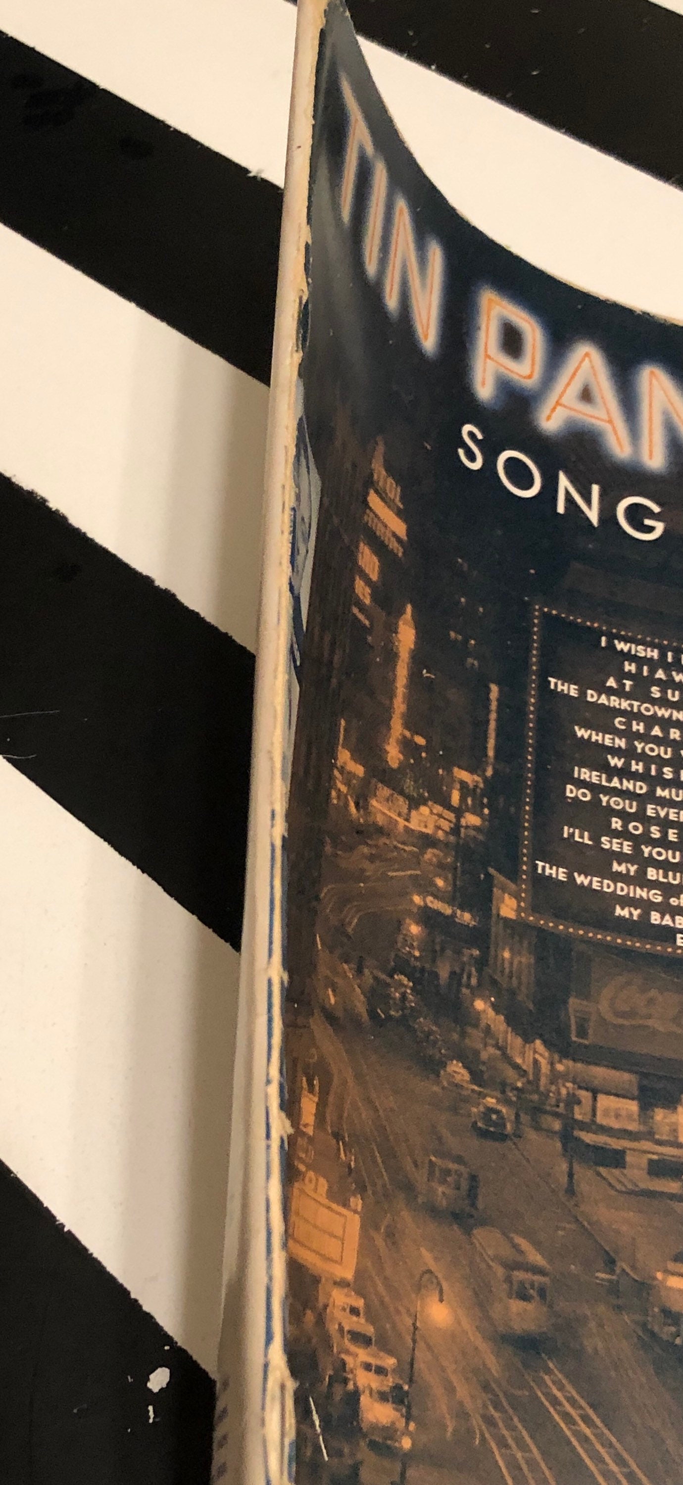 Tin Pan Alley Song Folio (1940s era) softcover song booklet