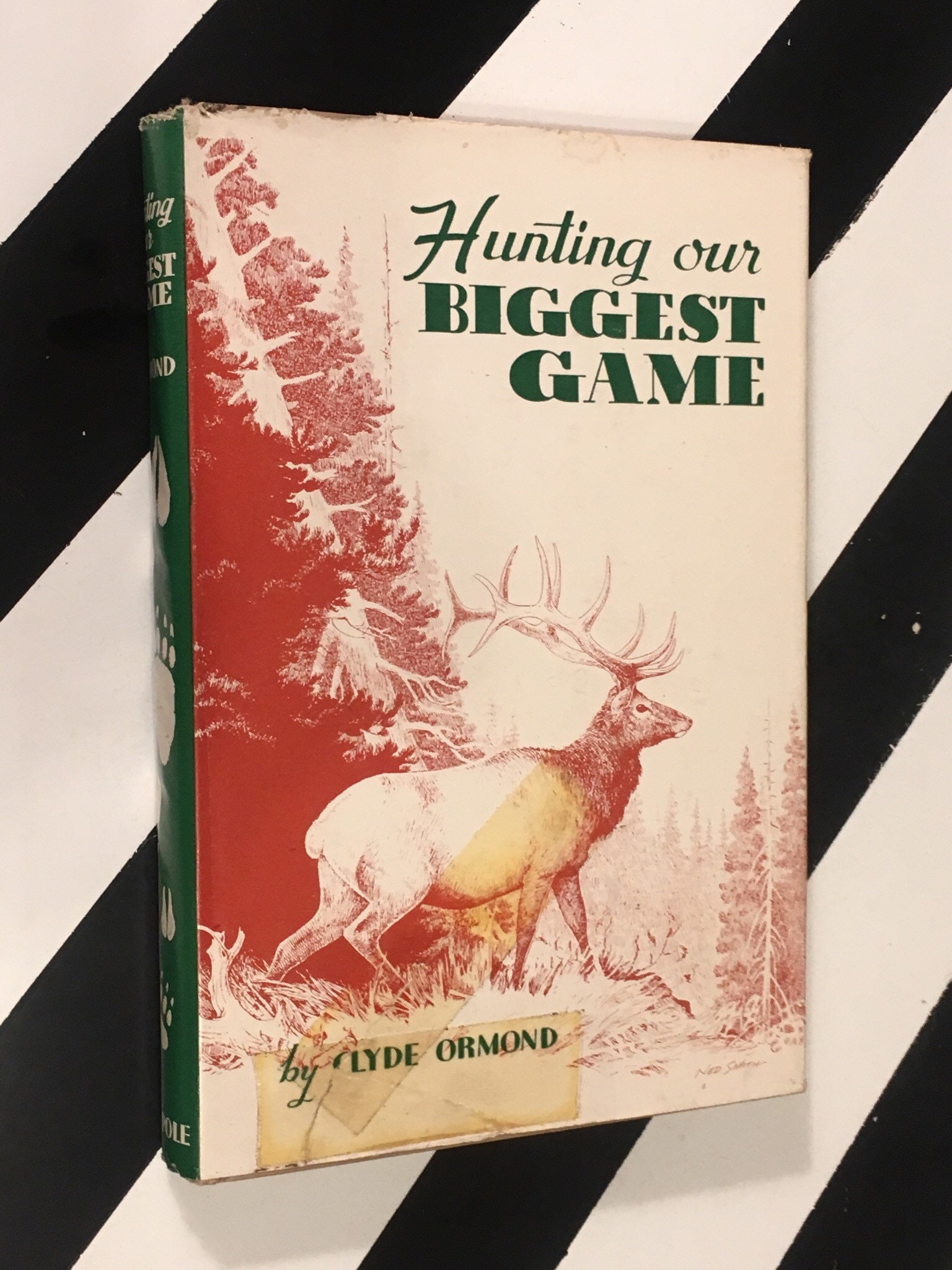 Lot of 6 Vintage Hunting Books (1947, 1956, 1962) hardcover books