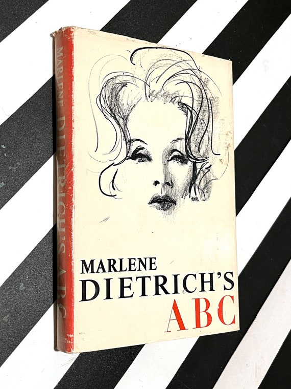 Marlene Dietrich's ABC by Marlene Dietrich (1962) hardcover book