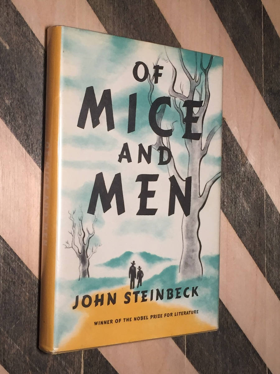 Of Mice and Men by John Steinbeck (hardcover book)