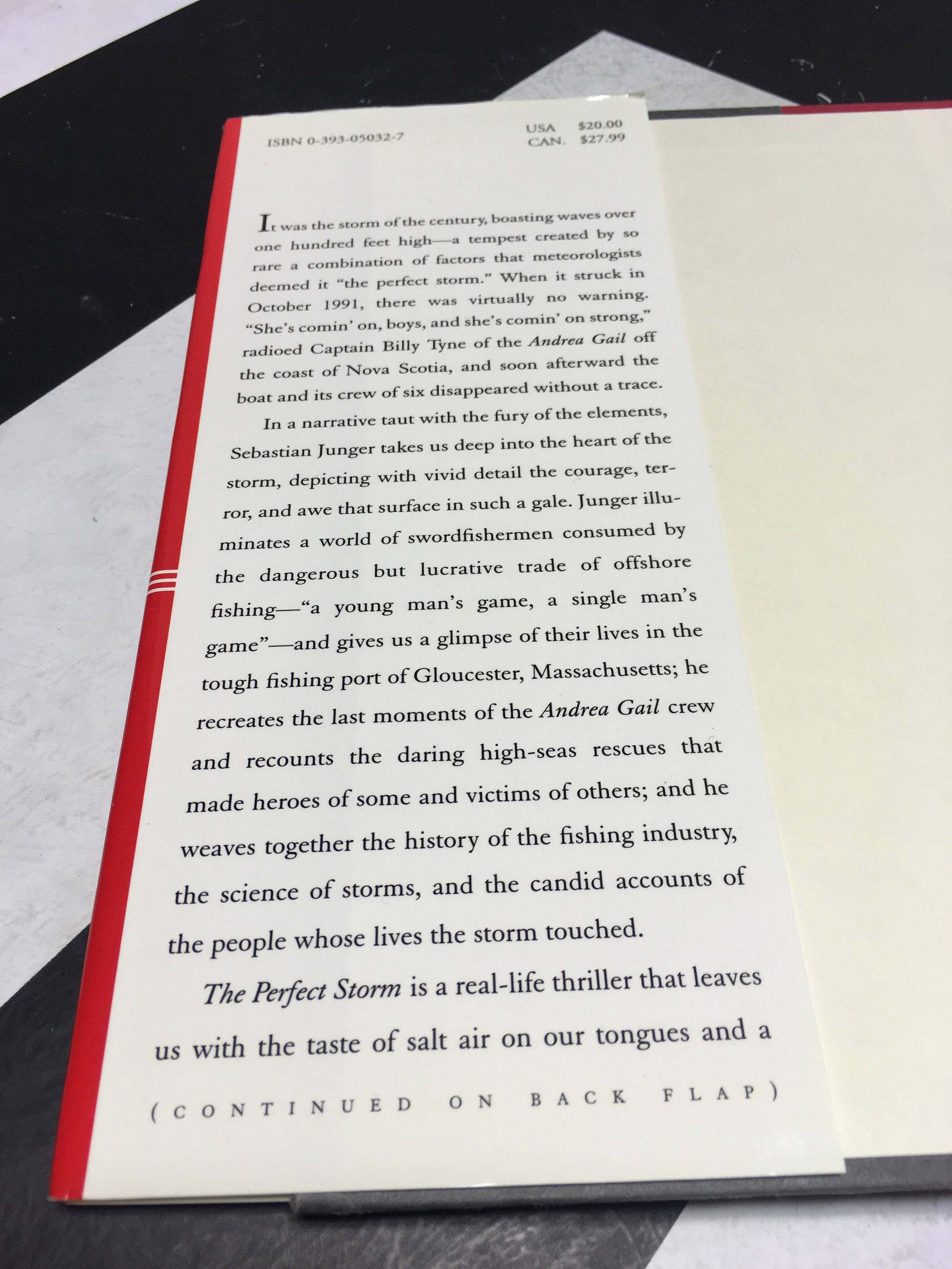 the perfect storm by sebastian junger the perfect storm by sebastian junger