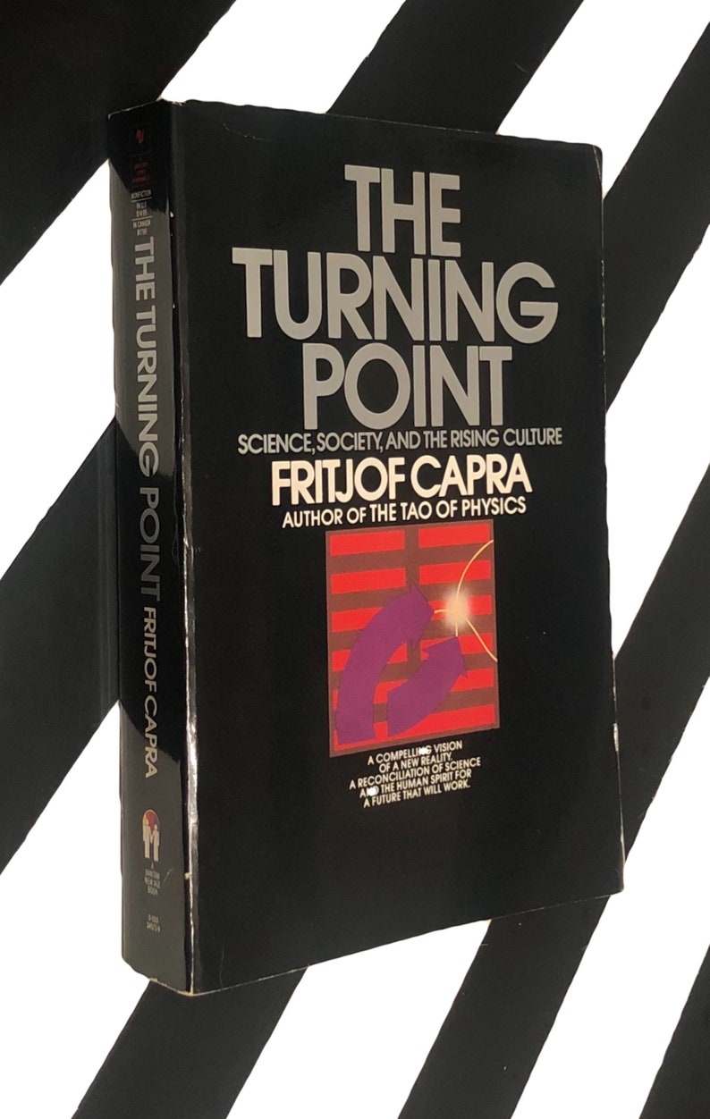 The Turning Point: Science, Society, and the Rising Culture by Fritjof Capra 1988 softcover book image 1