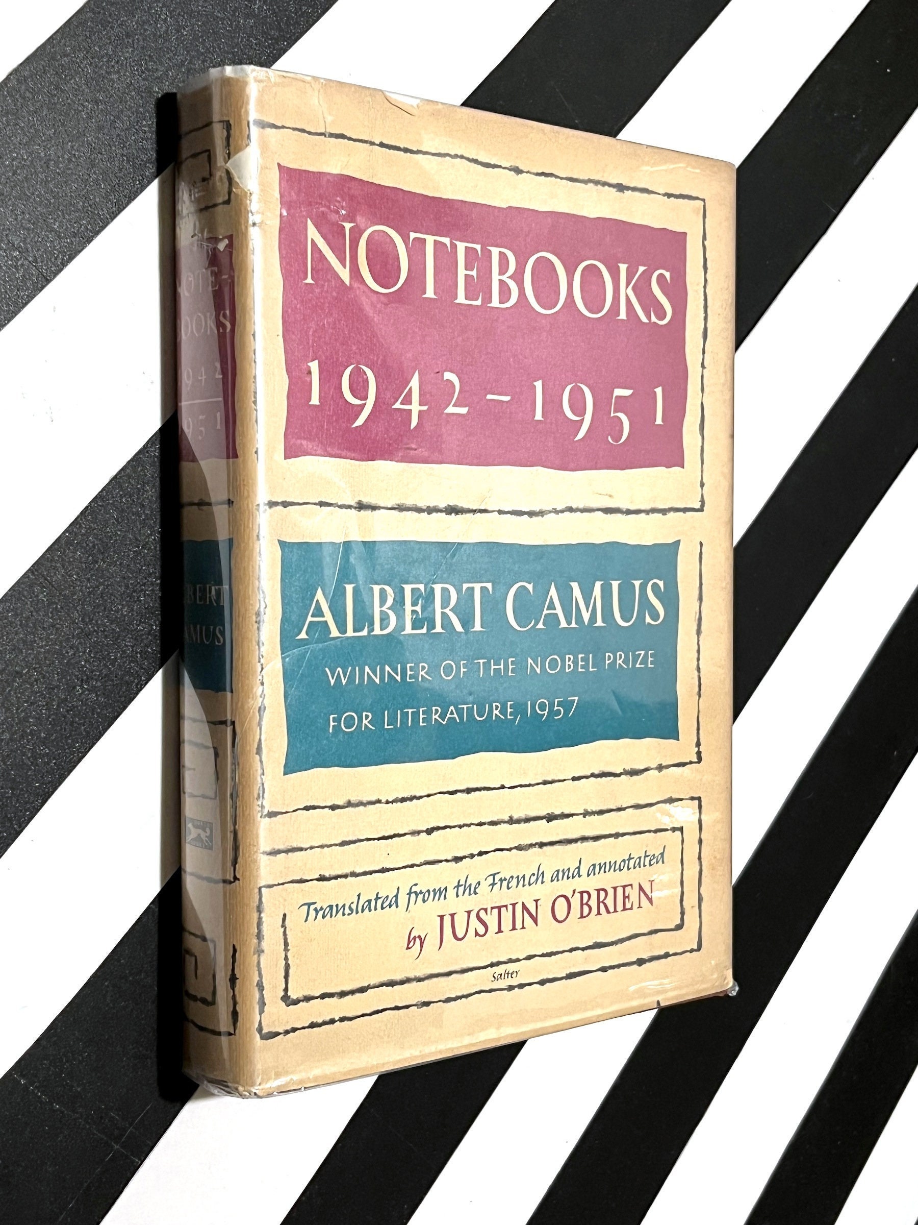 Notebooks of Albert Camus, 19421951 (1965) first edition book