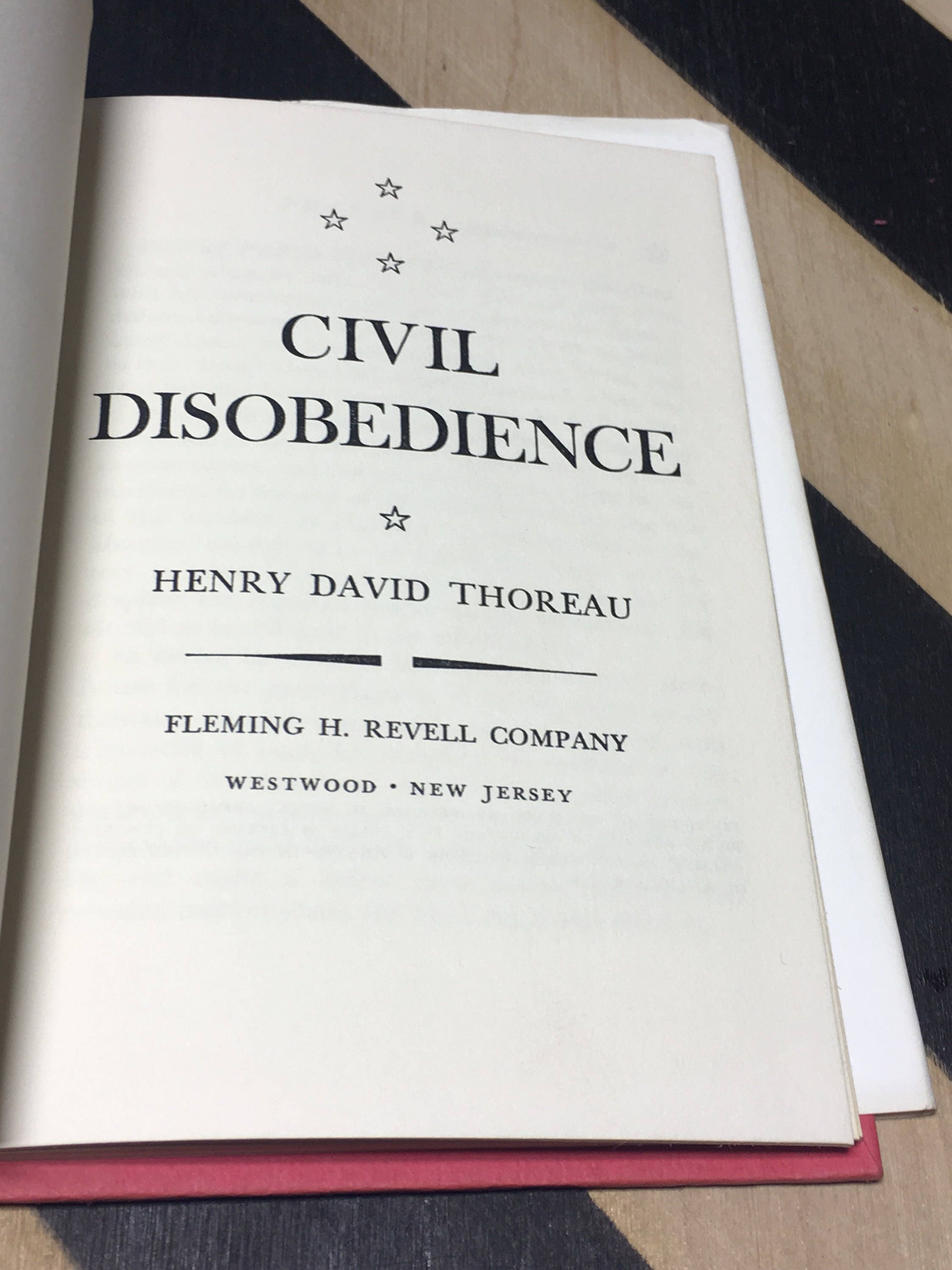 civil disobedience thoreau civil disobedience thoreau