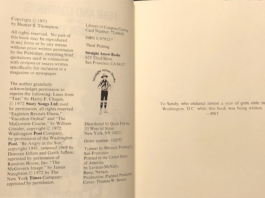 hunter s thompson fear and loathing on the campaign trail hunter s thompson fear and loathing on the campaign trail