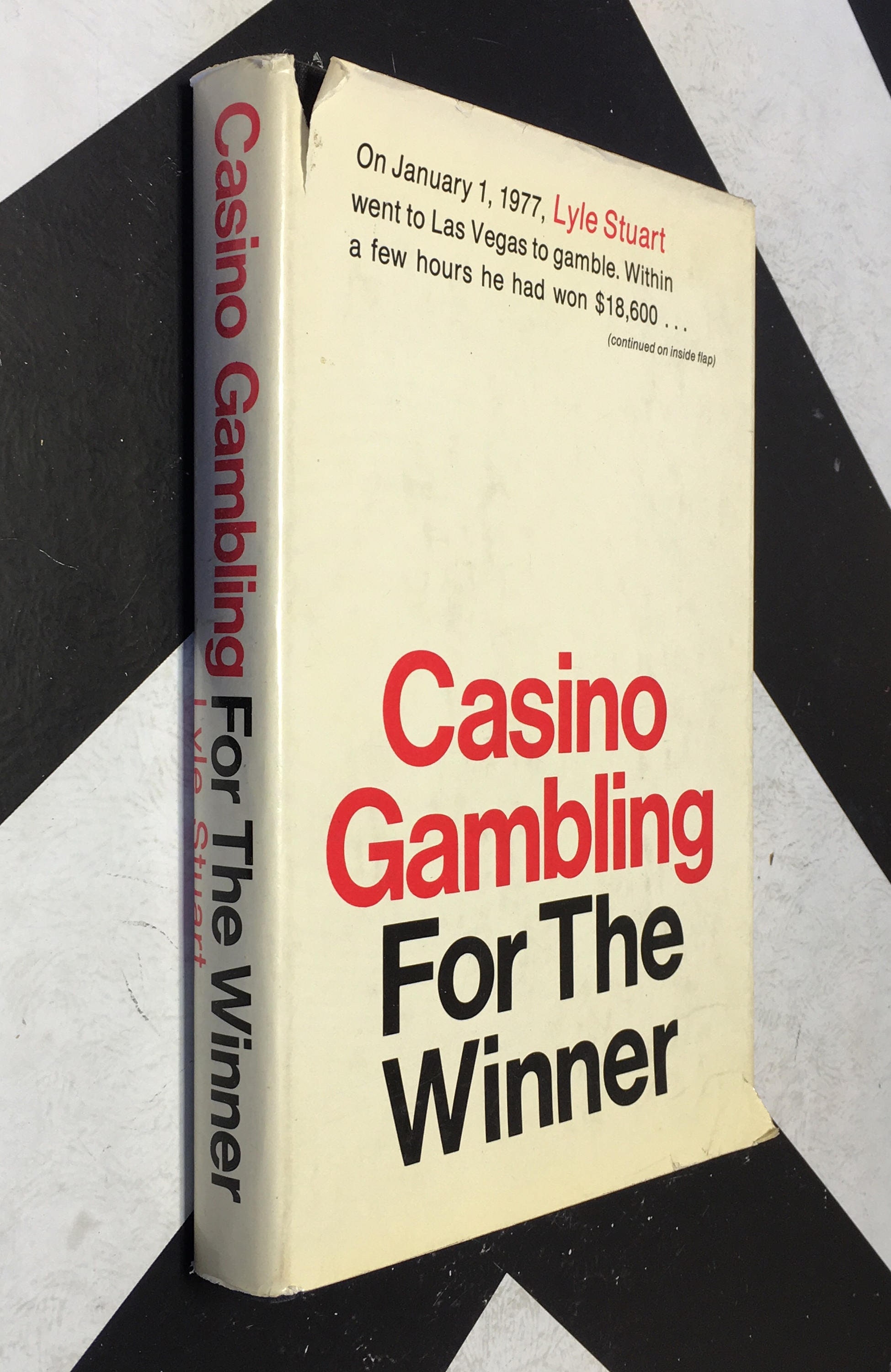 Casino Gambling for the Winner by Lyle Stuart (1978) hardcover book