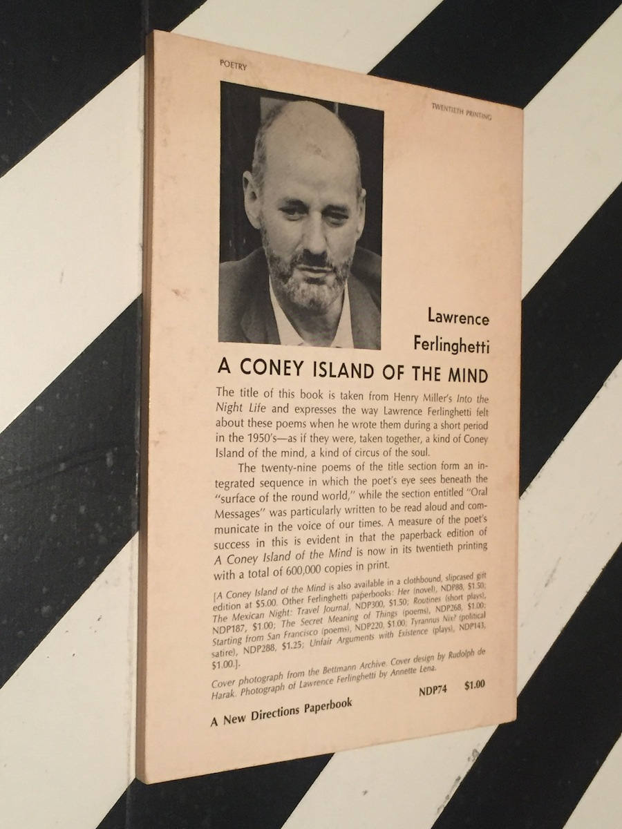 a coney island of the mind by lawrence ferlinghetti a coney island of the mind by lawrence ferlinghetti