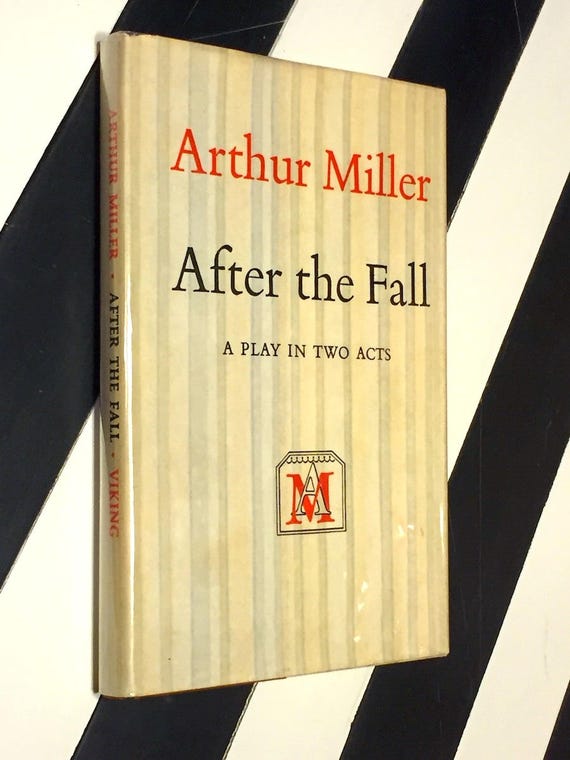 After the Fall by Arthur Miller (1964) first edition book