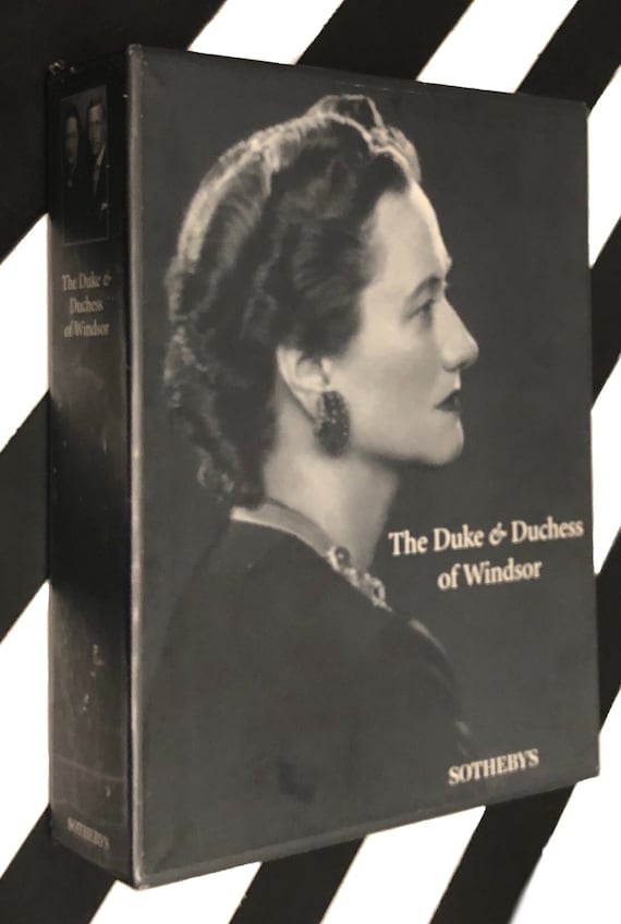 The Duke and Duchess of Windsor: The Private Collections and Public Collections by Sotheby's (1997) softcover catalogs in slipcase