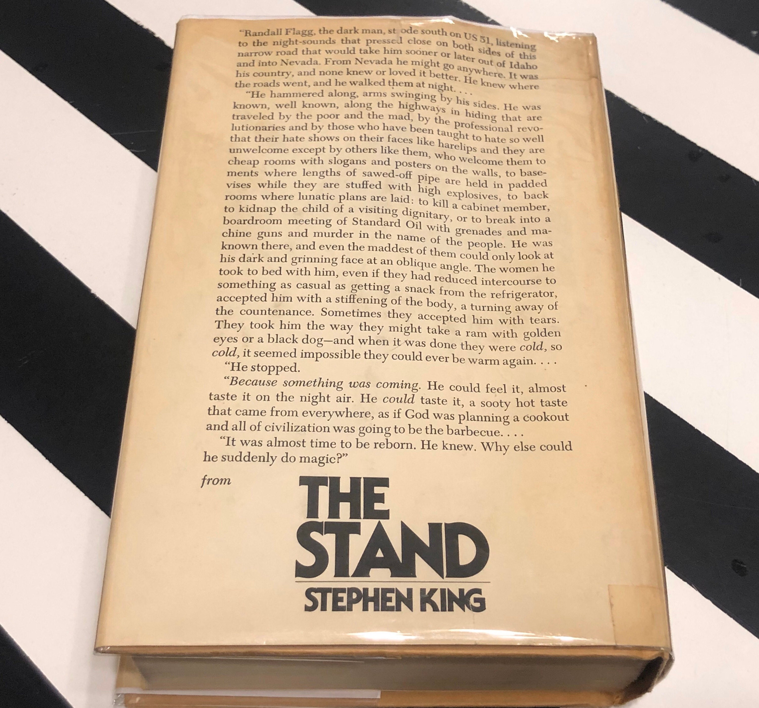 The Stand by Stephen King (1978) hardcover book The Stand by Stephen King (1978) hardcover book