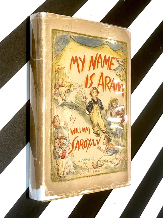 My Name is Aram by William Saroyan (1940) hardcover book