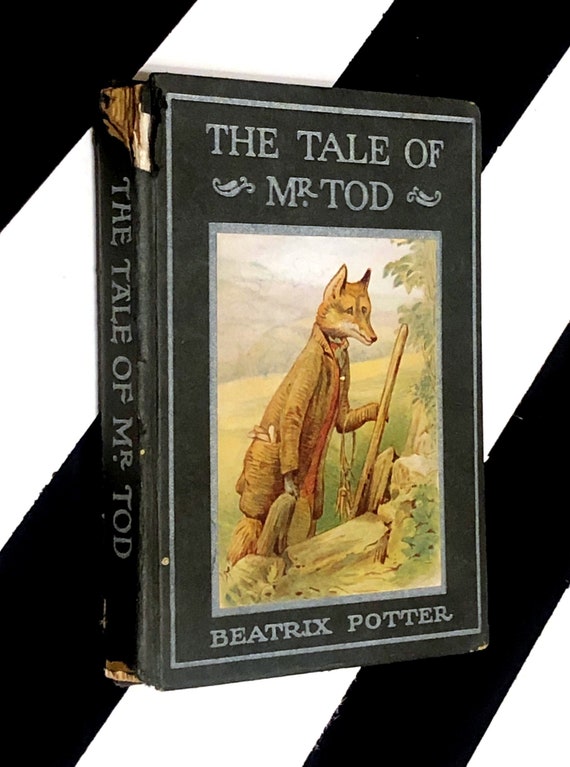 The Tale of Mr. Todd by Beatrix Potter (1918) hardcover classic children's book