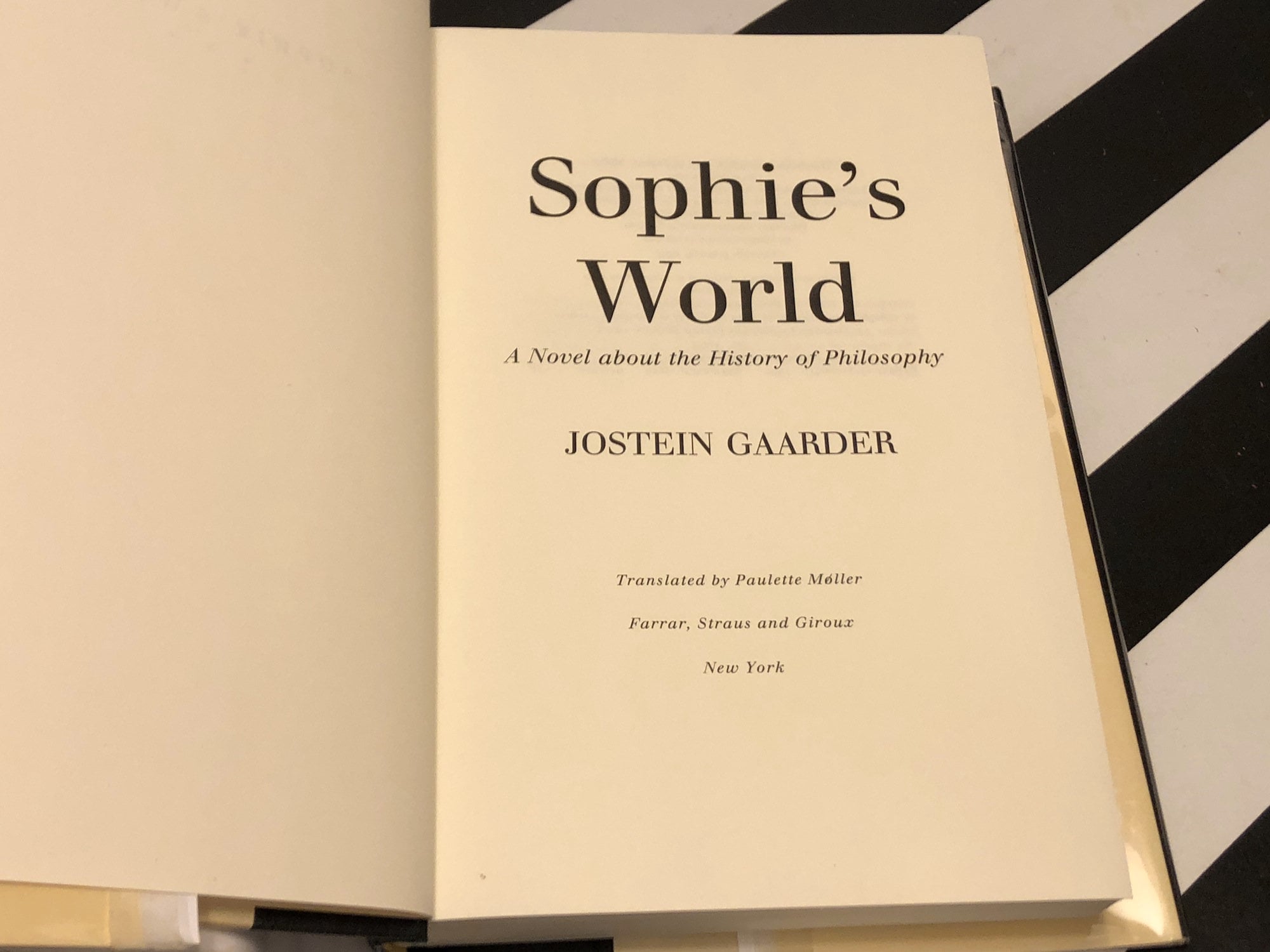 Gaarder sophie's promo world