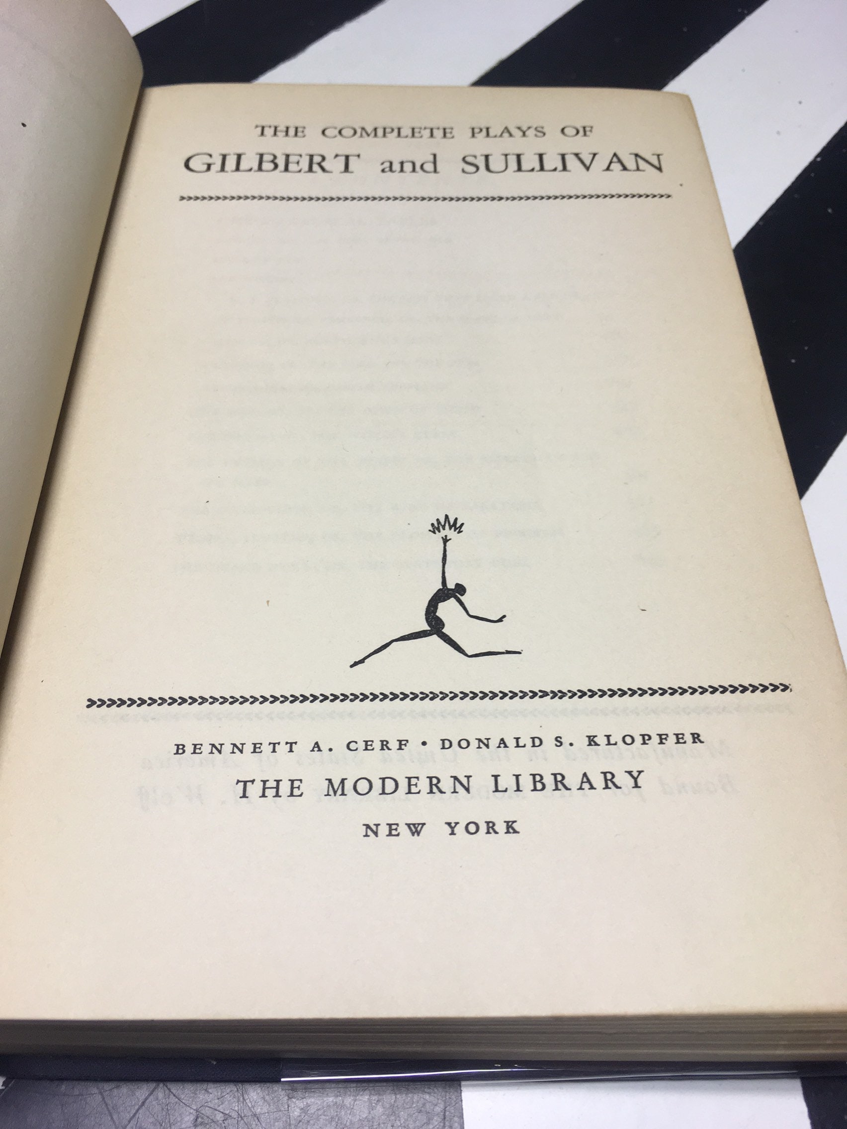 The Complete Plays Of Gilbert And Sullivan With Illustrations By W S Gilbert 1936 Hardcover 