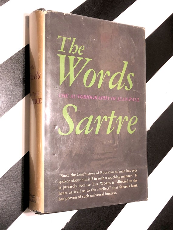 The Words by Jean-Paul Sartre (1964) hardcover book