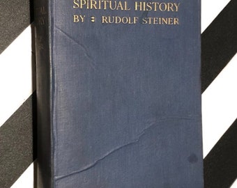 Turning Points in Spiritual History by Rudolf Steiner (1934) hardcover book